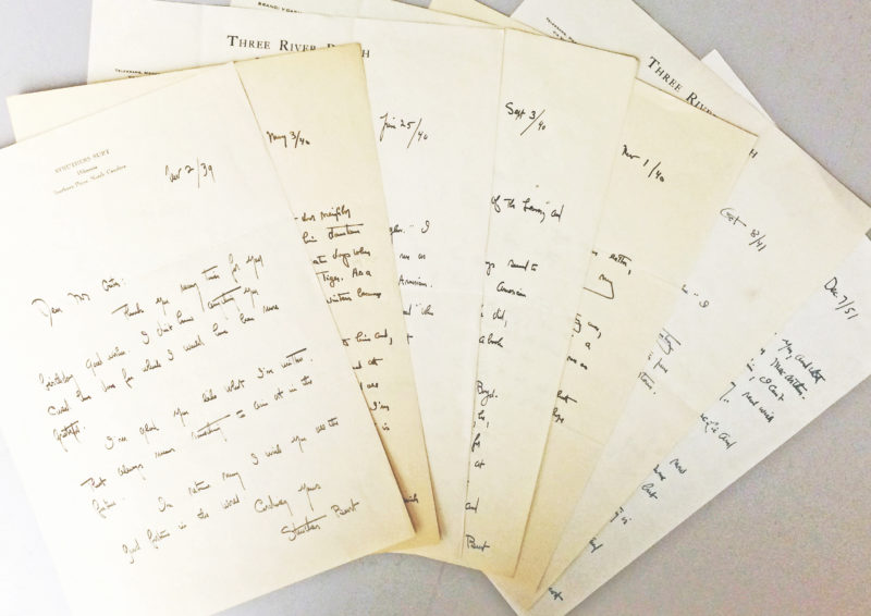 30251Archive of Seven Autograph Letters Signed by the American Writer, Poet and Dude Ranch Pioneer