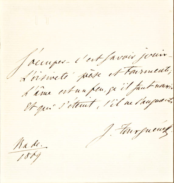 Earliest & Finest Joseph Conrad Letter in Private Hands