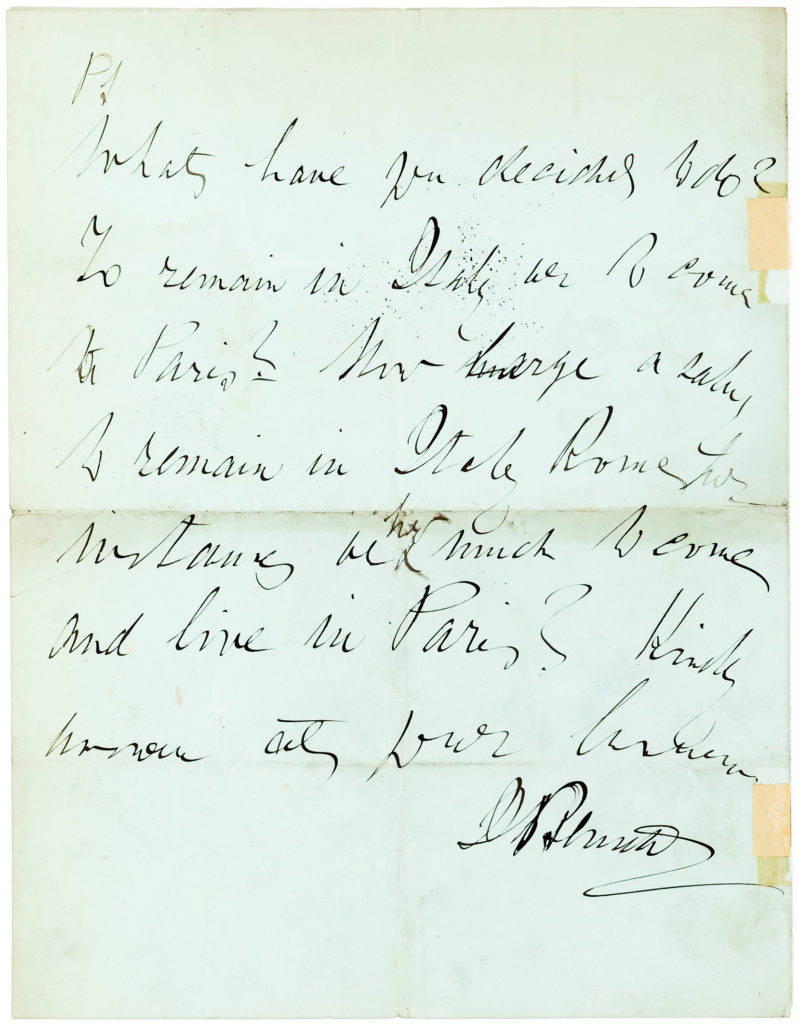 Rare Letter By The Editor Who Sent Stanley In Search Of Livingstone Lion Heart Autographs
