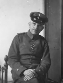 Otto Hahn in uniform