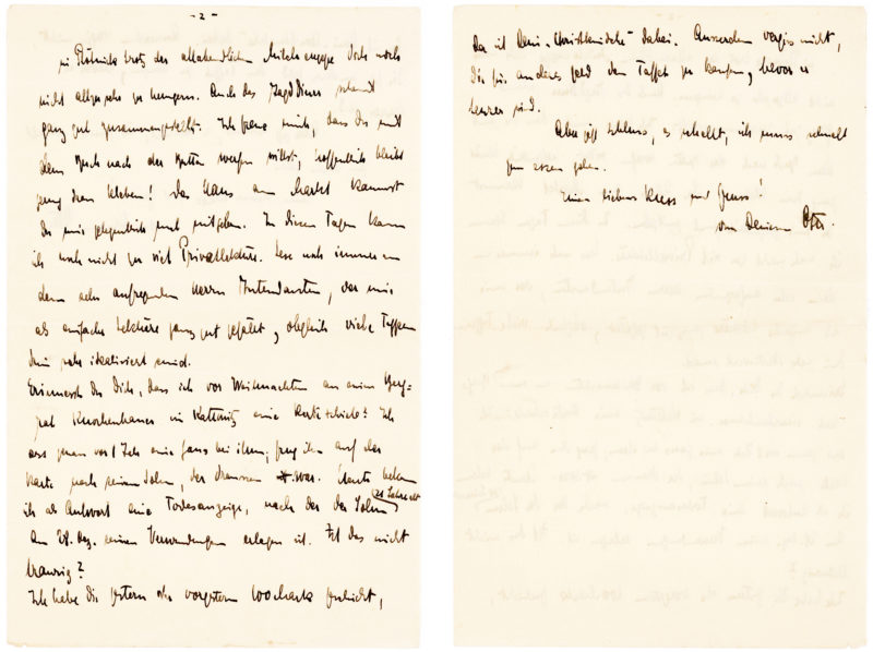 Lengthy Letter to his Wife as he Celebrates the New Year During WWI