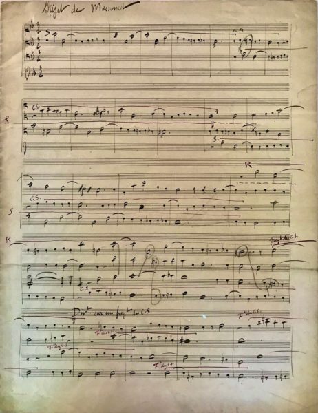 Fine Single Page ALS of Maurice Ravel to a French Soprano