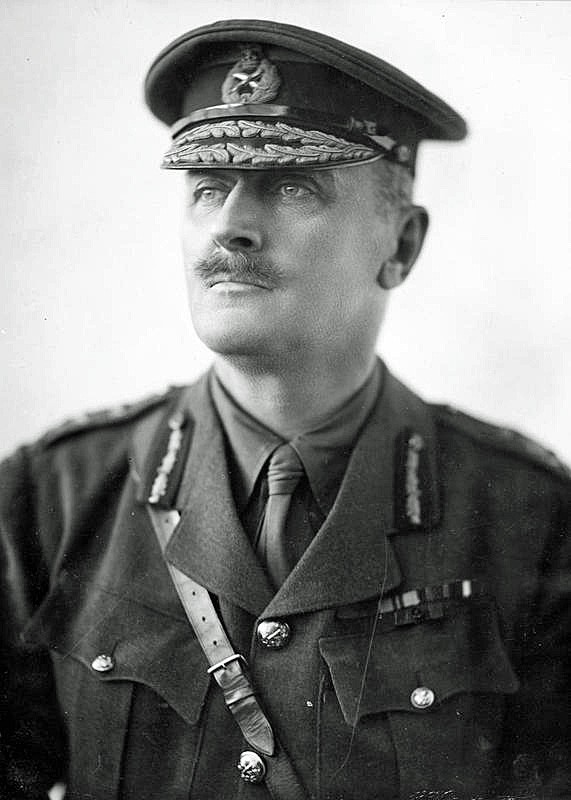 Black-andwhite photo of Edmund H. Allenby in uniform