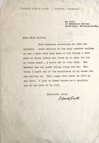 Henry Miller Inscribed Offprint Soliciting Financial Aid & Mentioning Aller Retour New York, About His Affair with Anaïs Nin