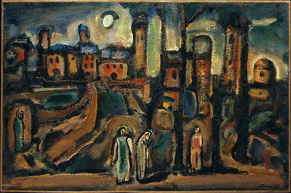 Georges Rouault's painting Twilight