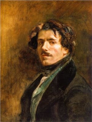 Eugene Delacroix (self portrait)