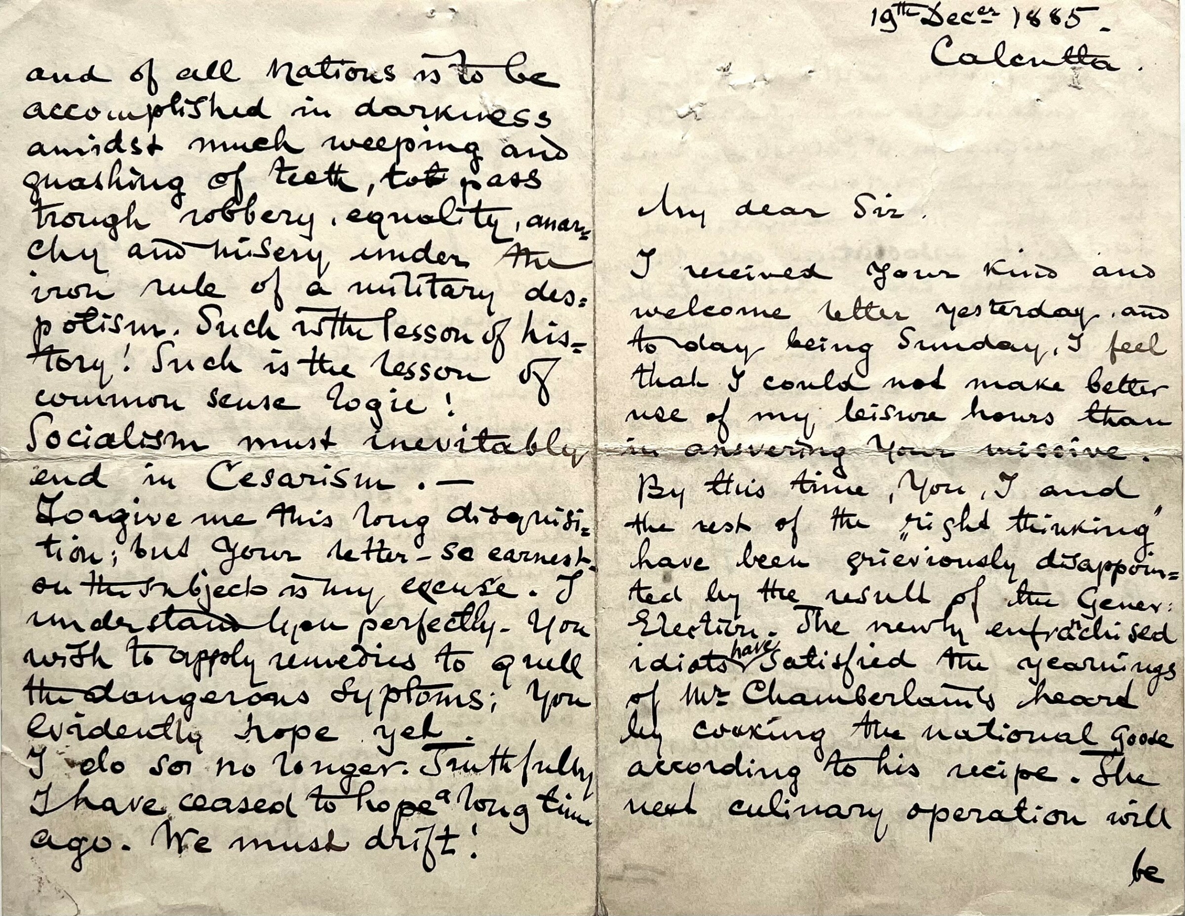 Earliest & Finest Joseph Conrad Letter in Private Hands