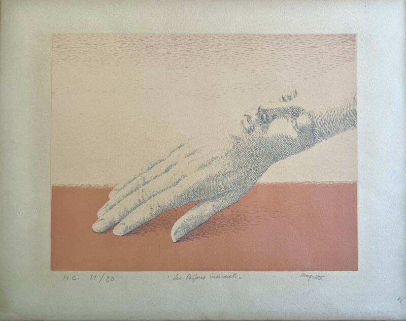 Magritte lithograph