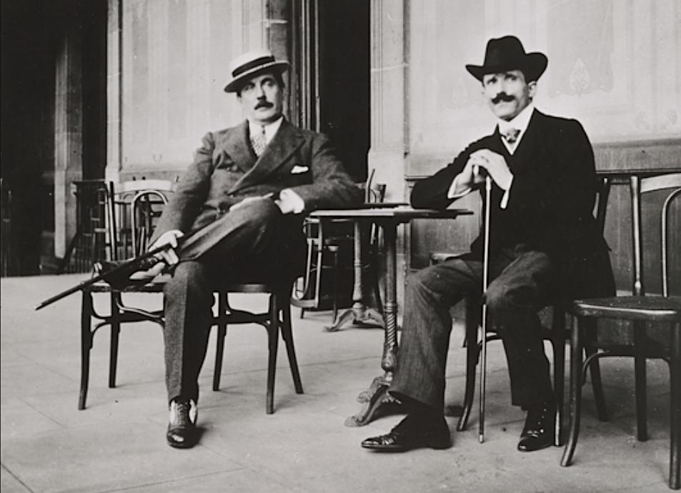 Photo of Puccini and Toscanini