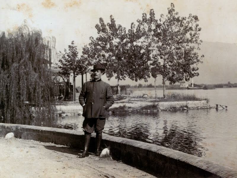 Photo of Puccini in Torre del Lago