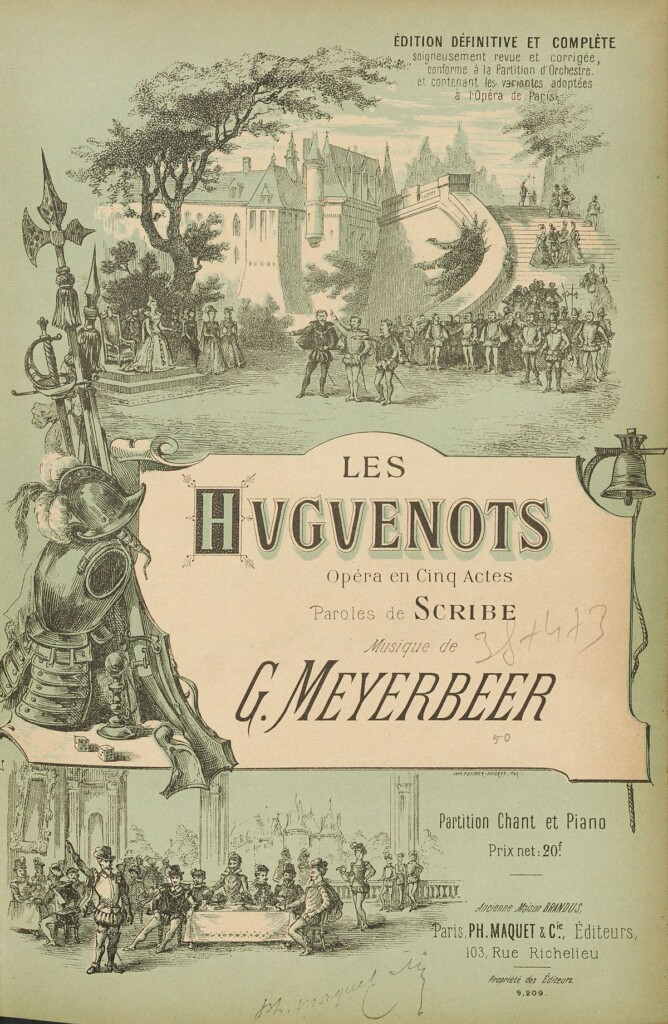 Meyerbeer sheet music